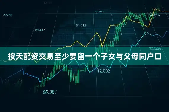 按天配资交易至少要留一个子女与父母同户口